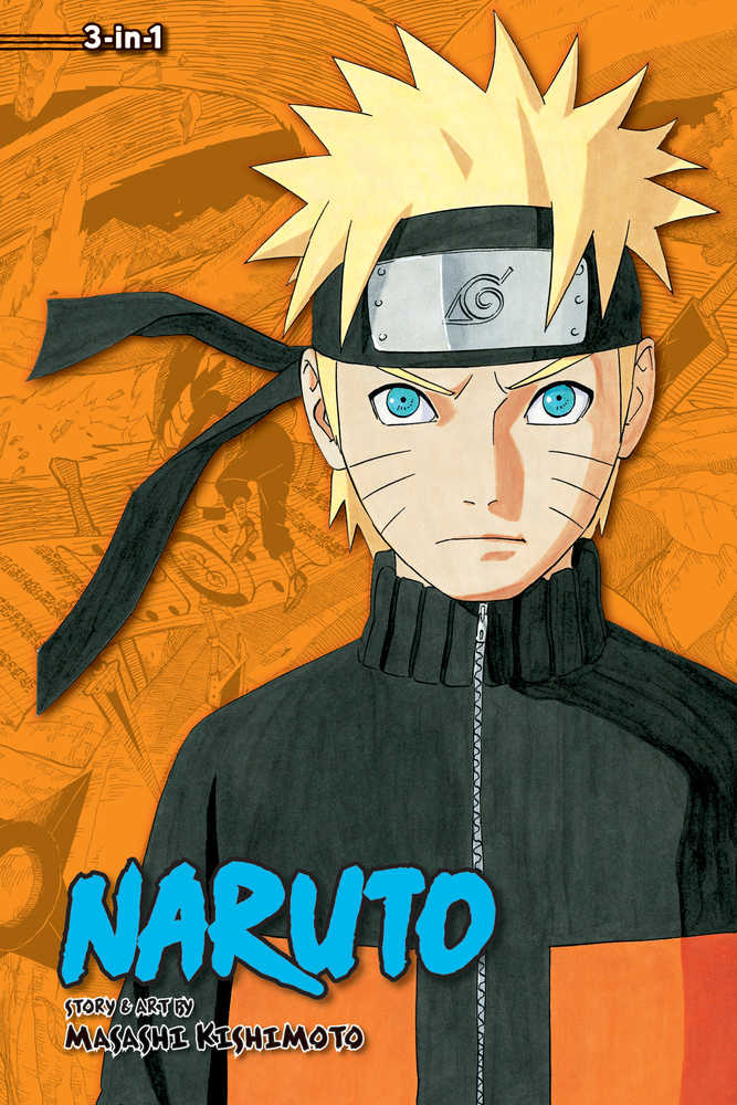 Naruto 3 In1 TPB Volume 15 