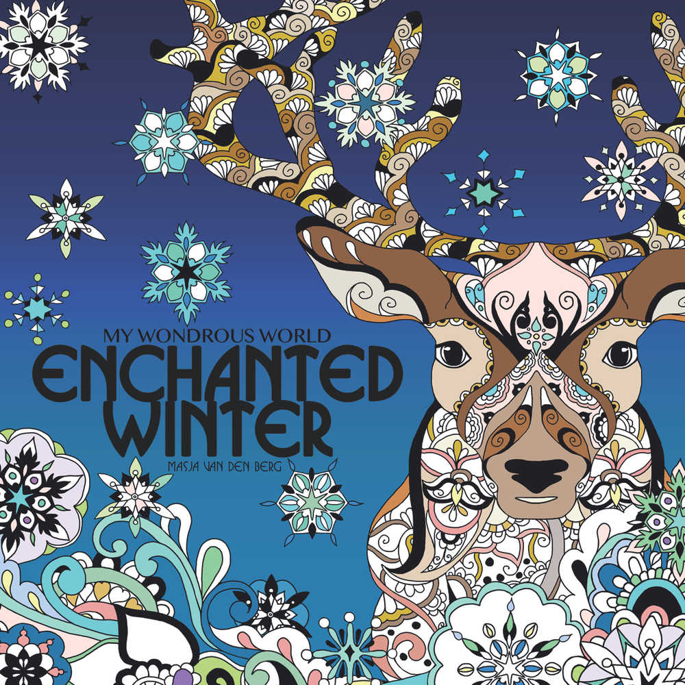 Wondrous World Enchanted Winter Adult Coloring Book TPB