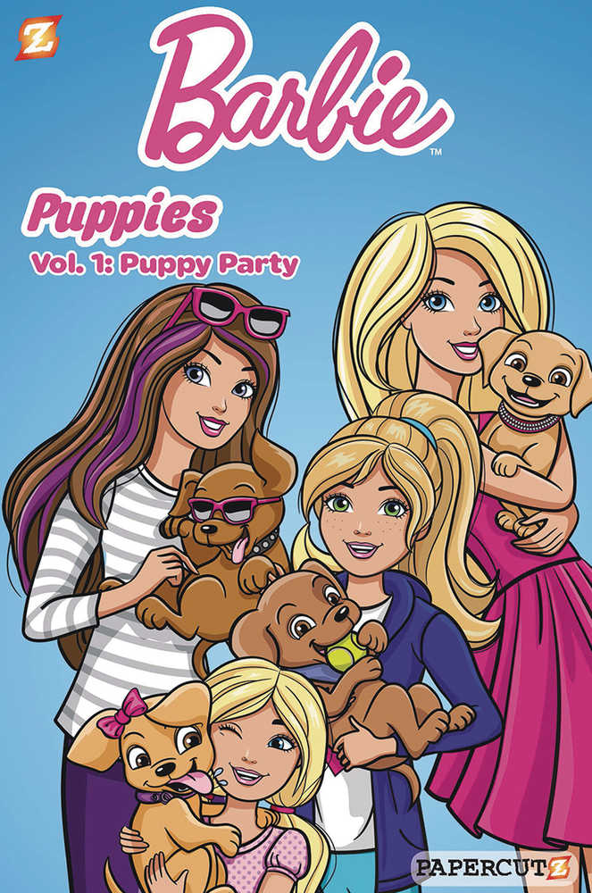 Barbie Puppies Hardcover Volume 01 Puppy Party 