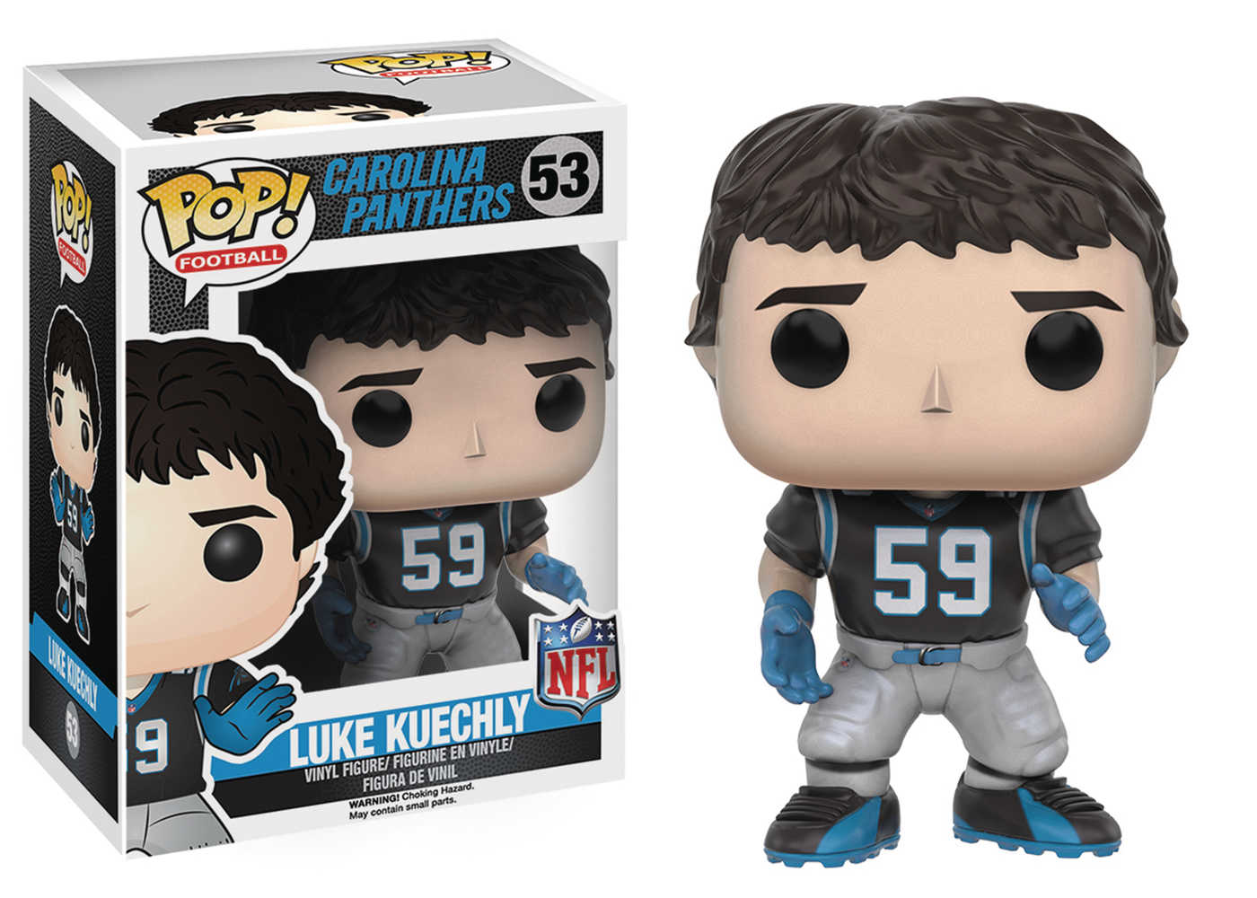 Pop Nfl Luke Kuechly Ver3 Vinyl Figure 