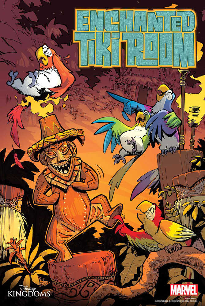 Enchanted Tiki Room #1 By Domingues Poster