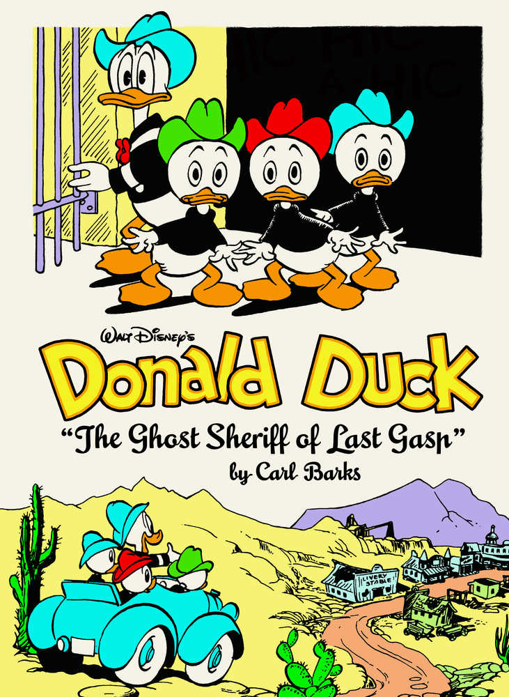 Walt Disney Donald Duck Hardcover Volume 09 Ghost Sheriff Last Gasp (C