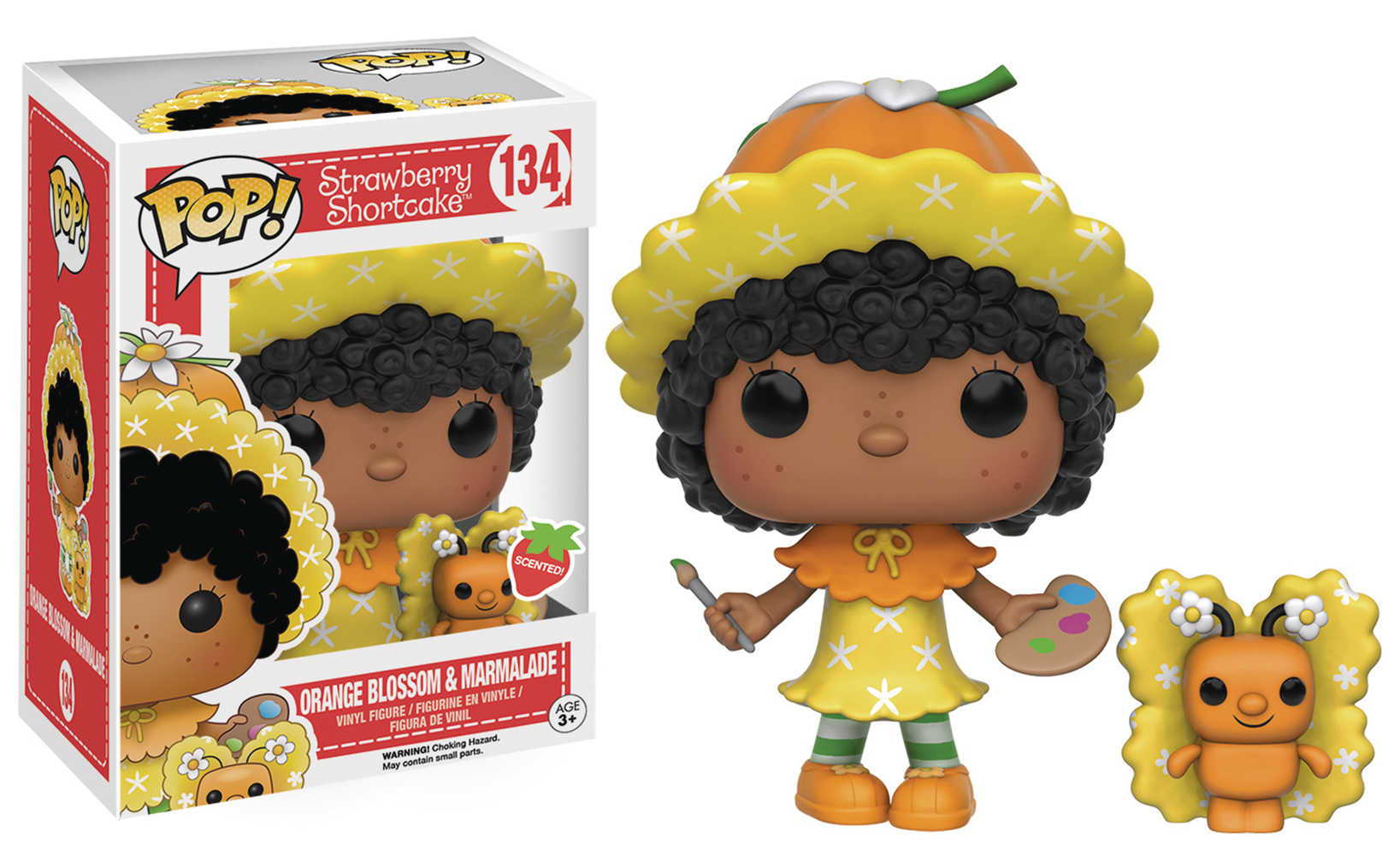 Pop Strawberry Shortcake Orange Blossom & Marmalade Vinyl Figure