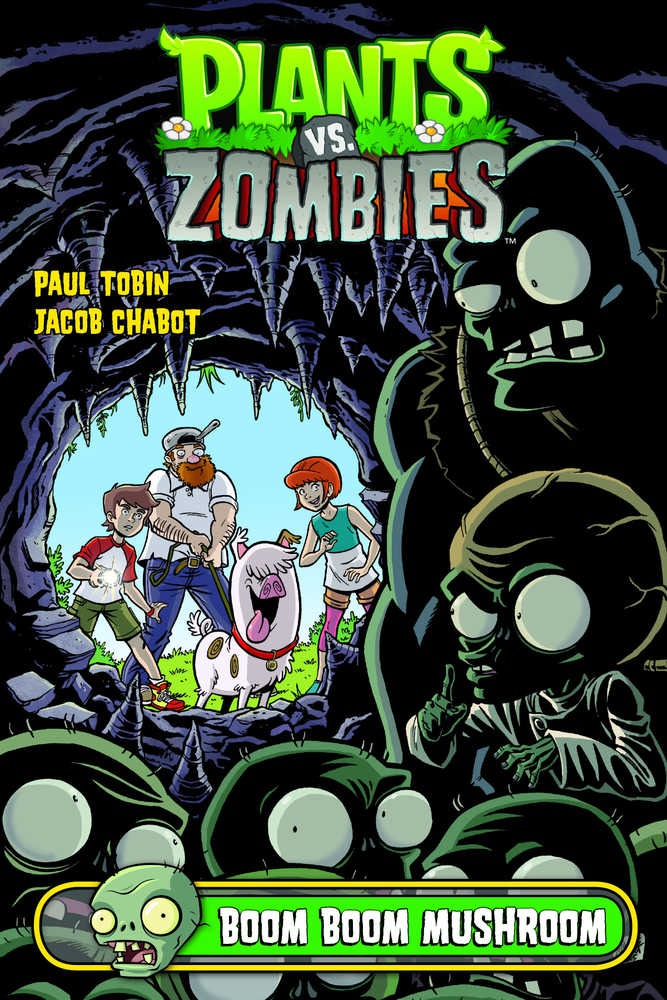 Plants vs Zombies Hardcover Boom Boom Mushroom 