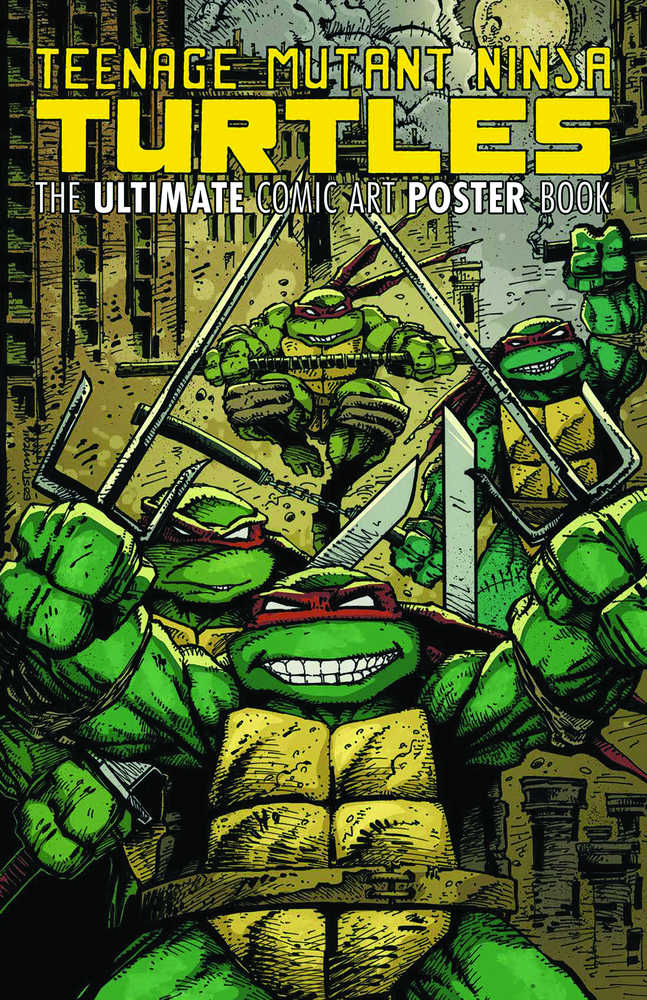Teenage Mutant Ninja Turtles Ultimate Comic Art Poster Book TPB