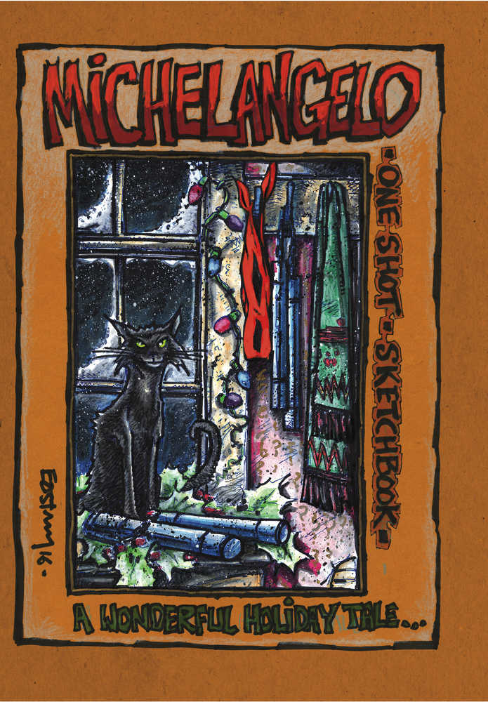 Teenage Mutant Ninja Turtles Kevin Eastman Notebook Series Hardcover Michelangelo