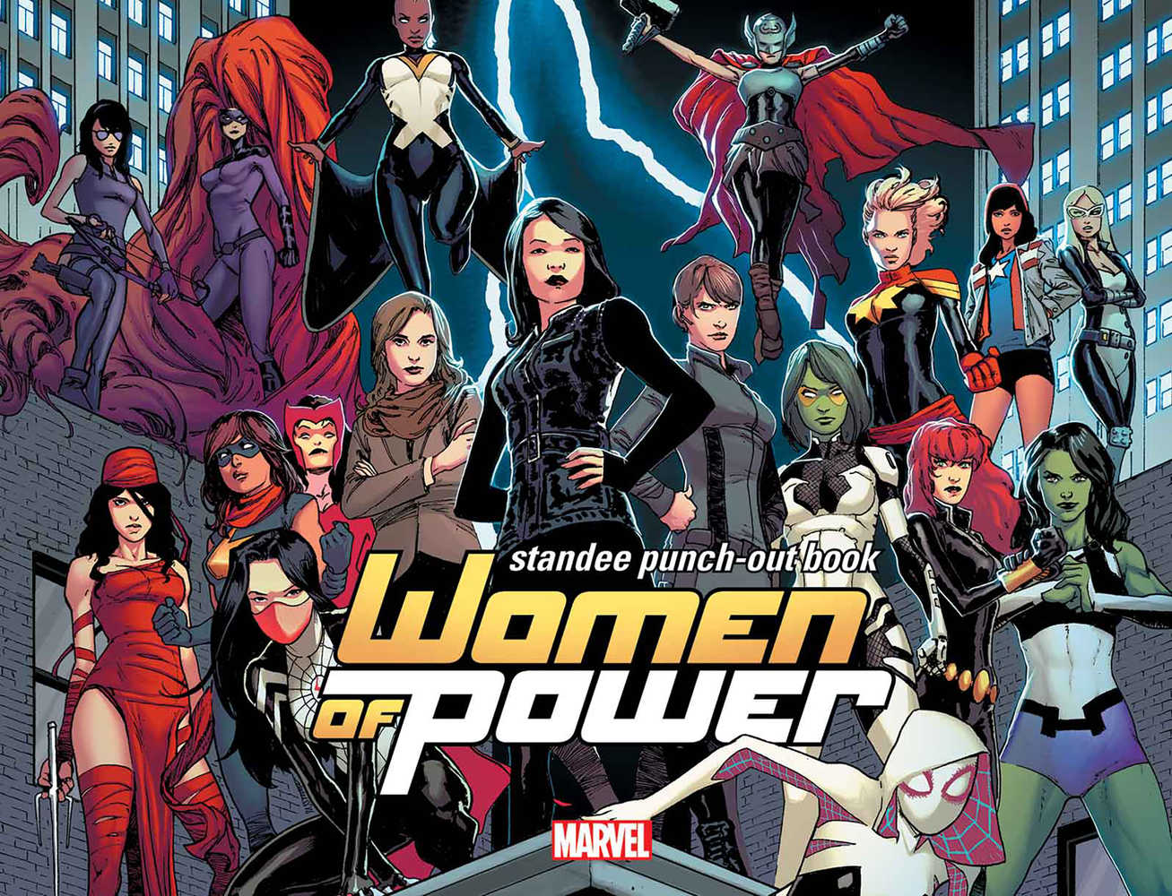 Women Of Power Standee Punch Out Book TPB