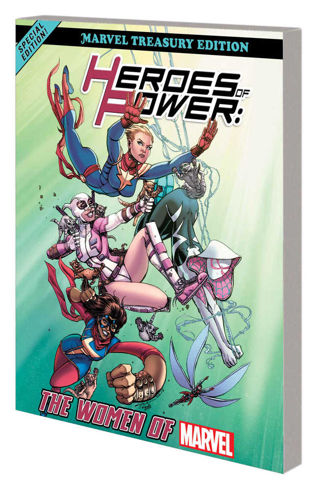 Heroes Power Women Marvel All New Marvel Treasury Edition TPB