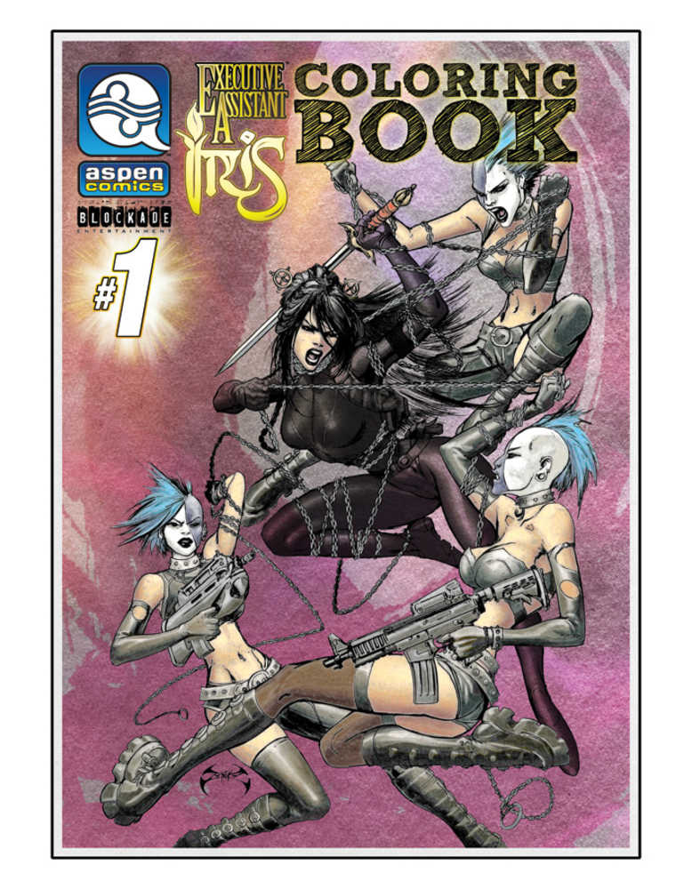 Executive Assistant Iris Coloring Book