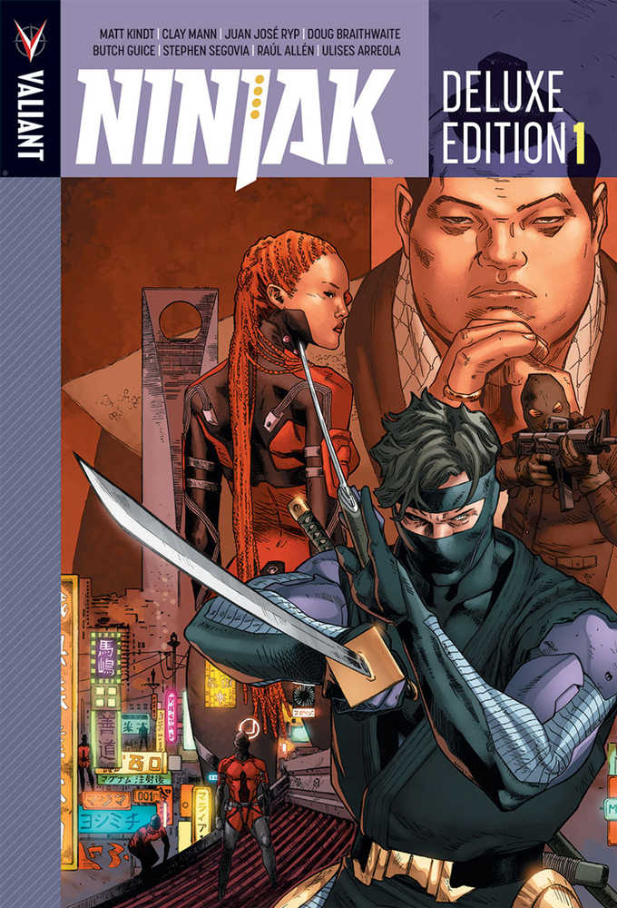 Ninjak Deluxe Edition Hardcover