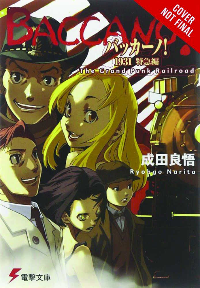 Baccano Light Novel Hardcover Volume 03 Grand Punk Railroad 