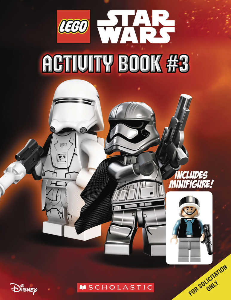 Lego Star Wars Activity Book With Figure #3 