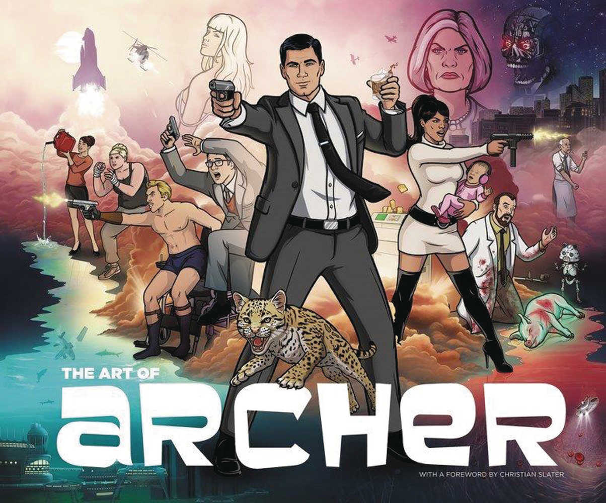Art Of Archer Hardcover 