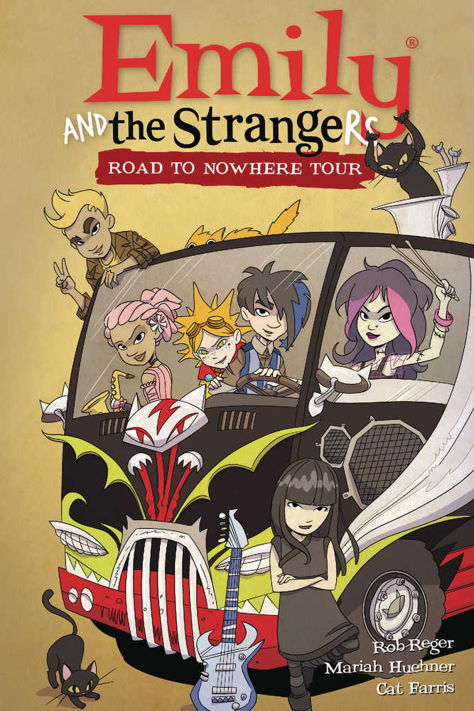 Emily And The Strangers Hardcover Volume 03 Road To Nowhere Tour 