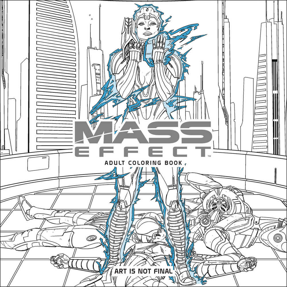 Mass Effect Adult Coloring Book TPB 