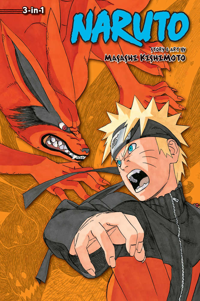 Naruto 3 In1 TPB Volume 17 