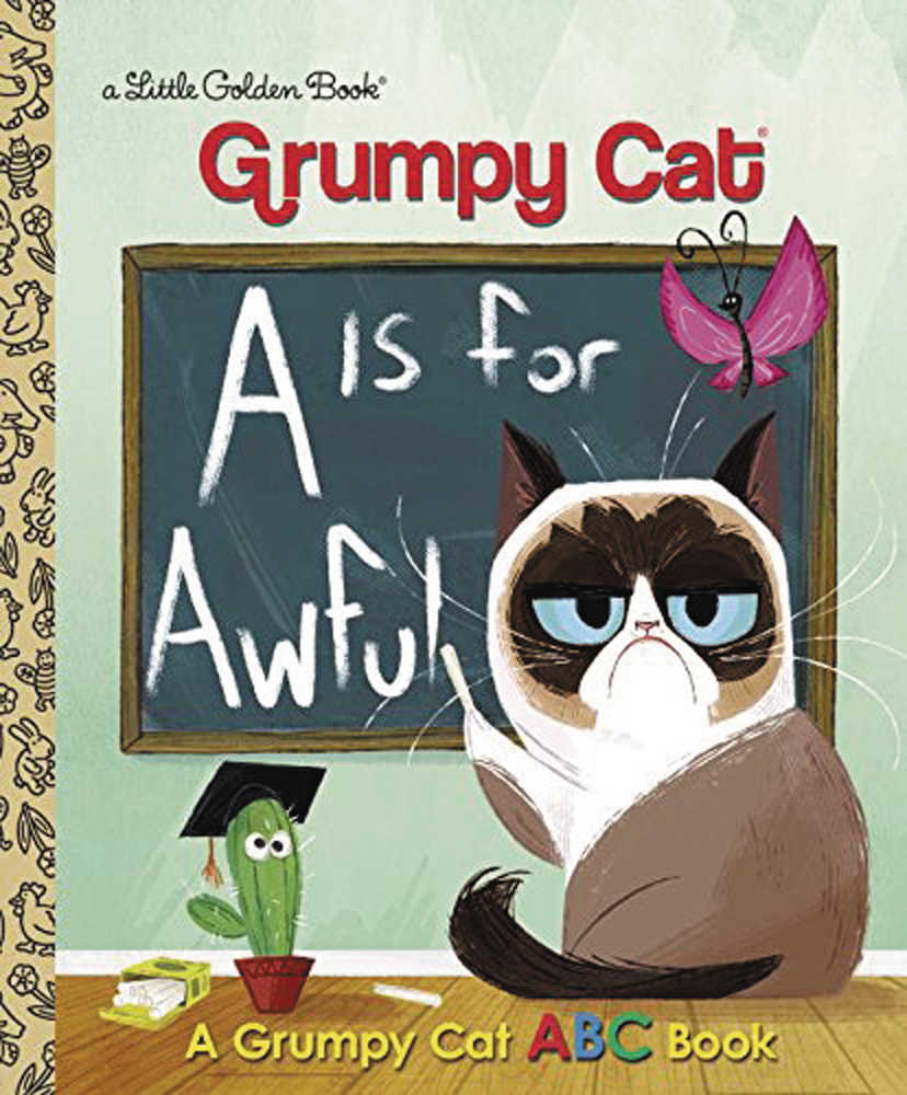 A Is For Awful Grumpy Cat Abc Little Golden Book 