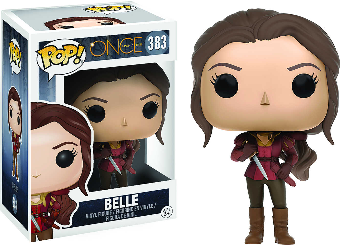 Pop Once Upon A Time Belle Vinyl Figure 