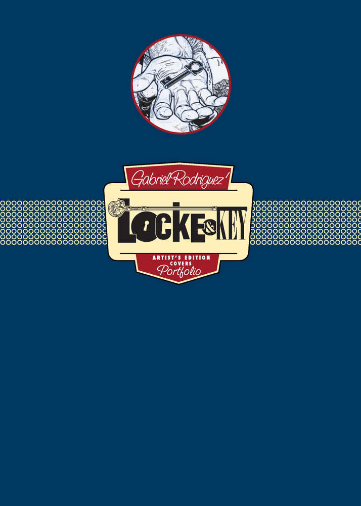 Gabriel Rodriguez Locke & Key Covers Artist Edition Portfolio Hardcover