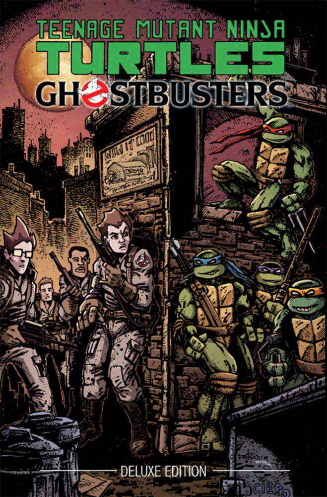 Teenage Mutant Ninja Turtles Ghostbusters Deluxe Edition Hardcover