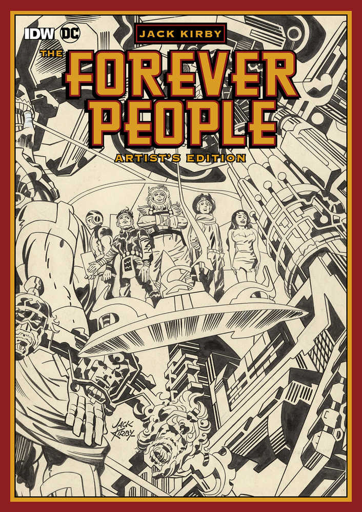 Jack Kirby Forever People Artist Edition Hardcover 