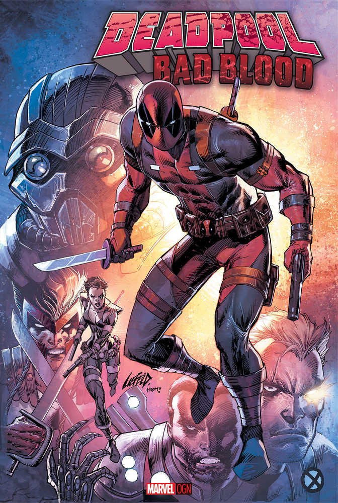 Deadpool Bad Blood Graphic Novel Hardcover