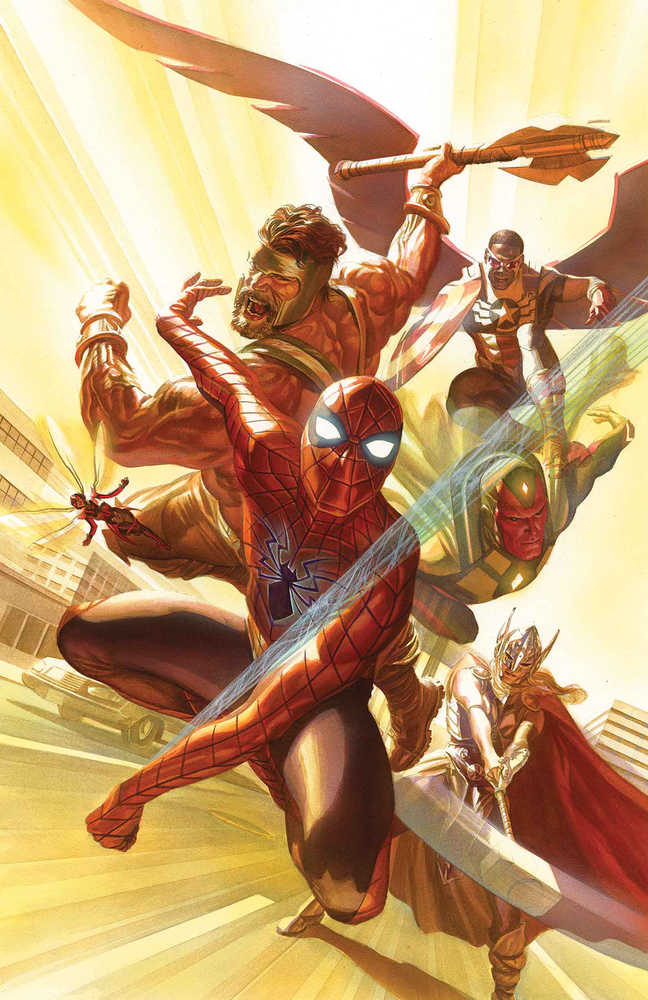 Avengers #4 By Alex Ross Poster