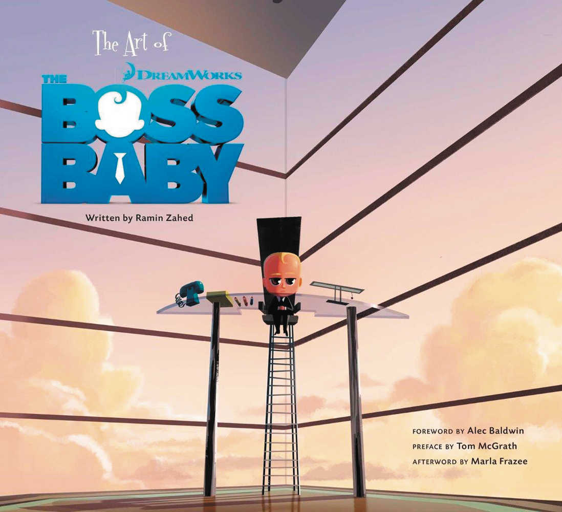 Art Of Boss Baby Hardcover 