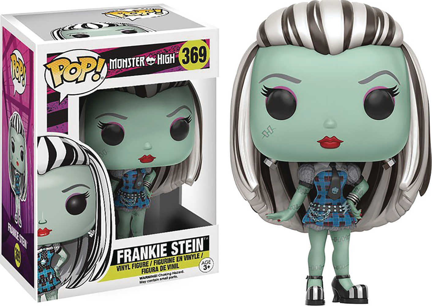 Pop Monster High Frankie Stein Vinyl Figure 