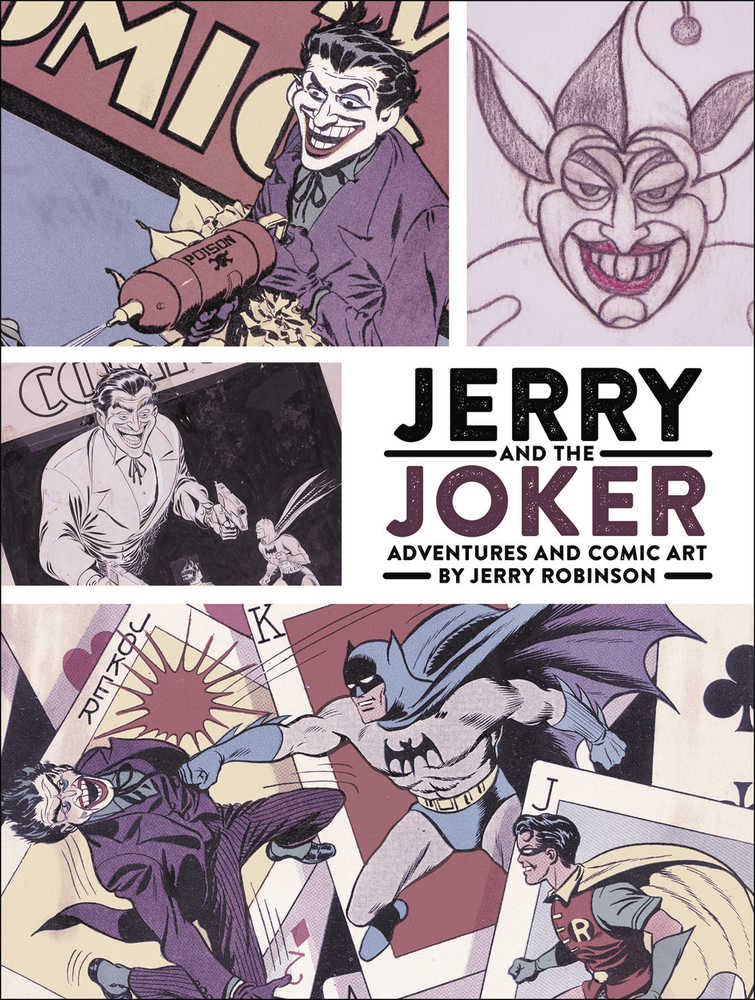 Jerry & Joker Adventures & Comic Art Hardcover 