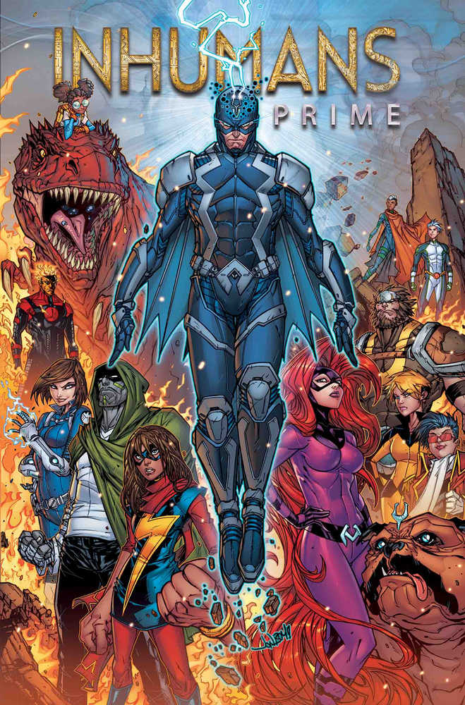 Inhumans Prime #1 By Meyers Poster