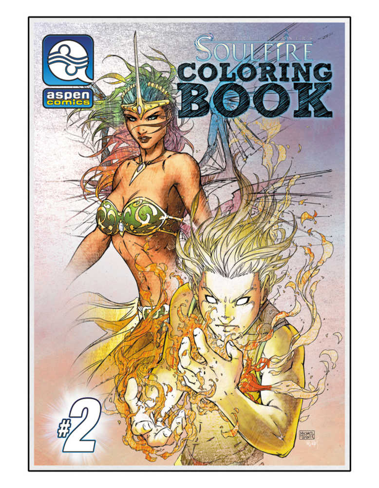 Soulfire Coloring Book Special TPB Volume 02