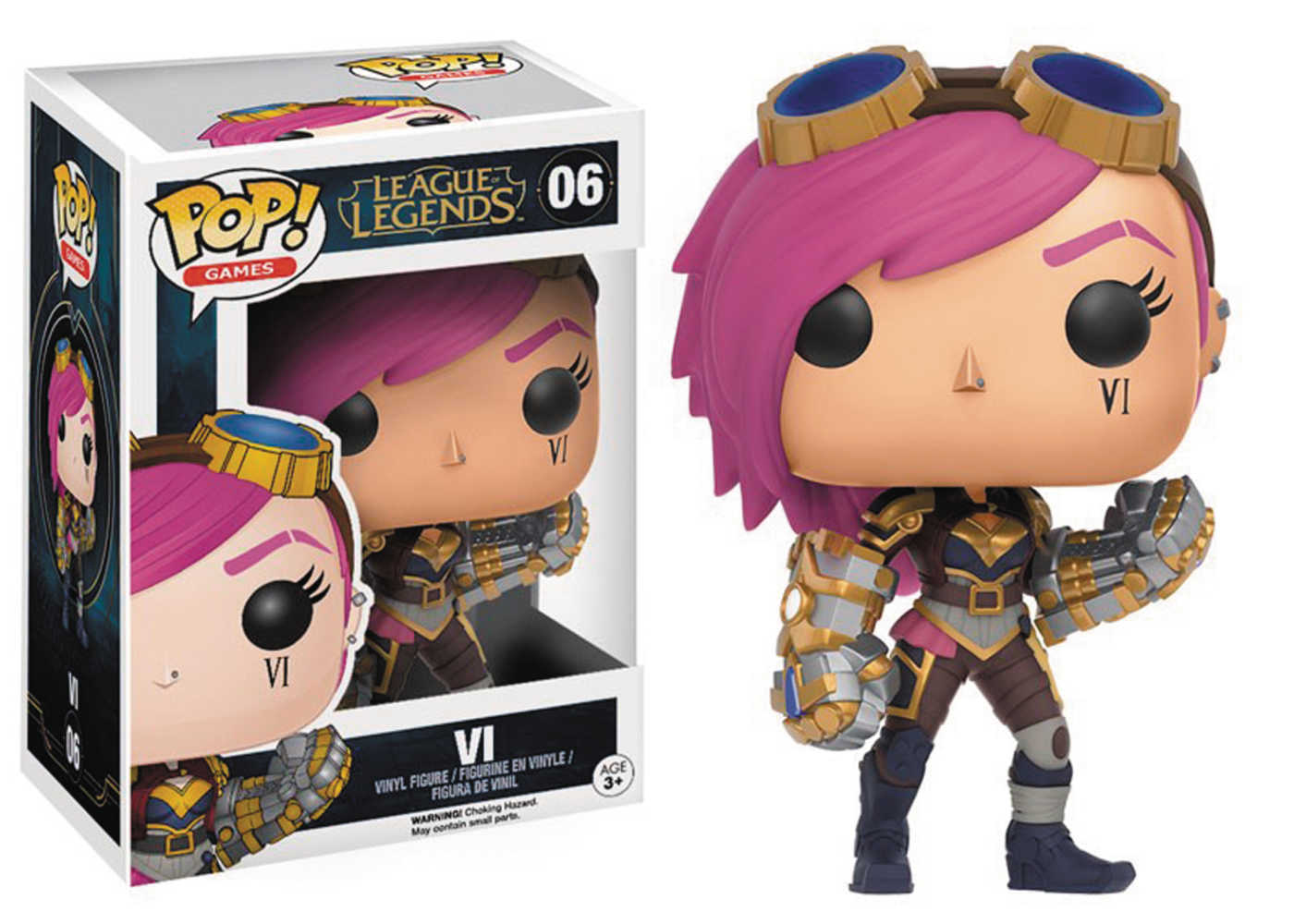 Pop League Of Legends Vi Vinyl Figure 