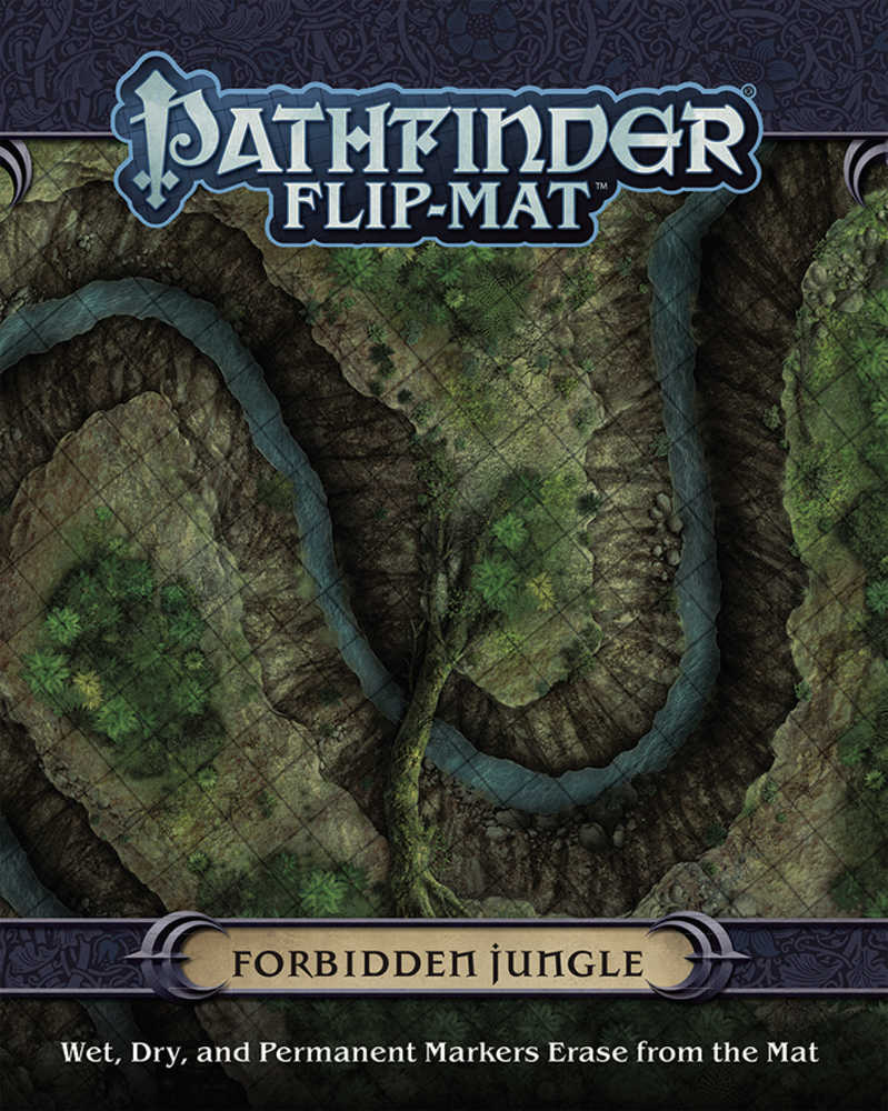 Pathfinder Flip Mat Forbidden Jungle 