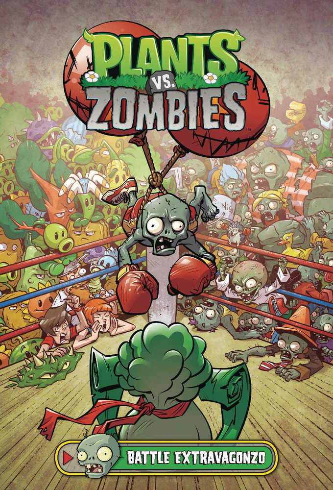 Plants vs Zombies Battle Extravagonzo Hardcover 