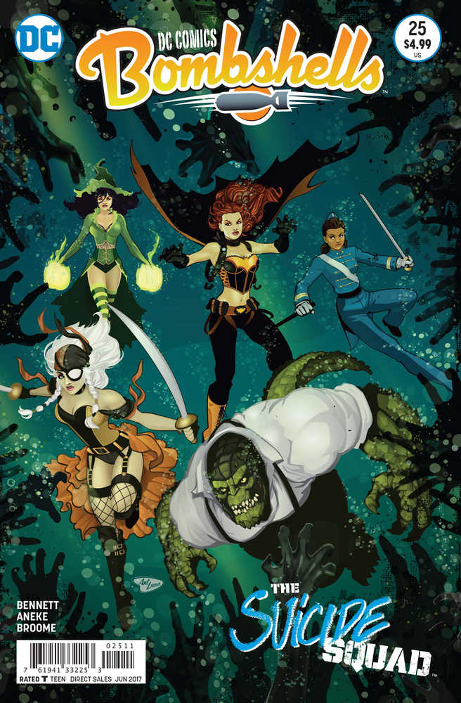 DC Comics Bombshells #25 (Note Price)