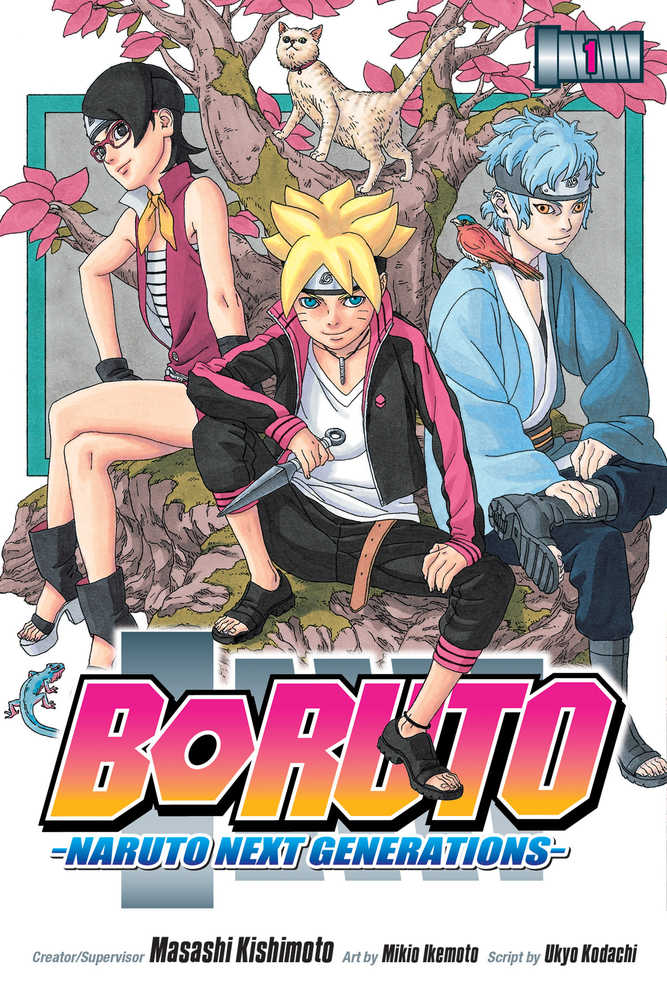 Boruto Graphic Novel Volume 01 Naruto Next Generations 