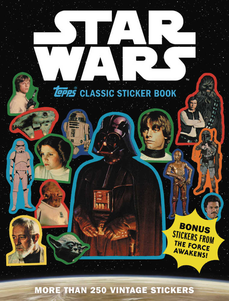 Star Wars Classic Sticker Book Softcover 