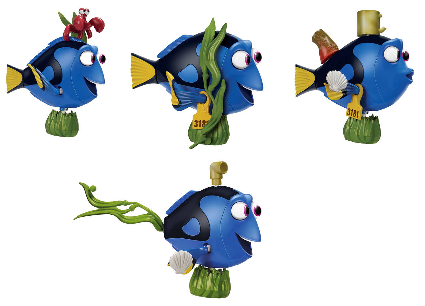 Finding Dory Changing Looks Dory Figure Case 