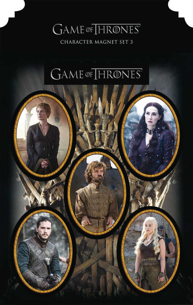 Game Of Thrones Character Magnet Set 3 