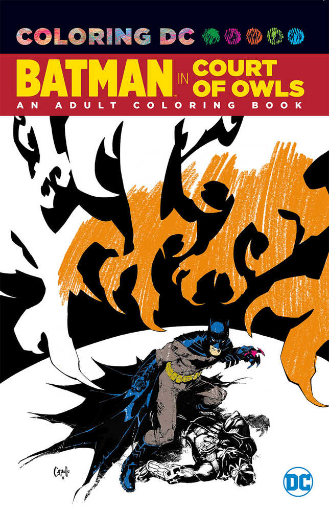 Batman The Court Of Owls Coloring Book TPB