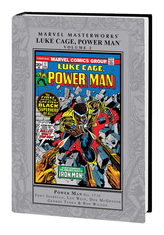 Marvel Masterworks Luke Cage Power Man Hardcover Volume 02