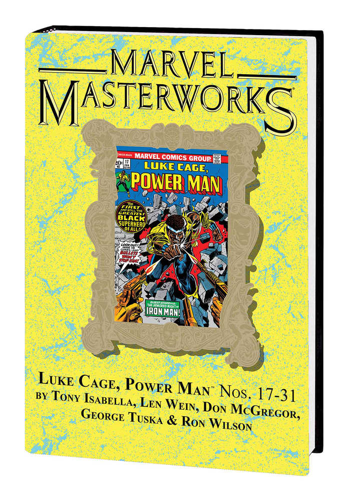 Marvel Masterworks Luke Cage Power Man Hardcover Volume 02 Direct Market Variant Edition 248