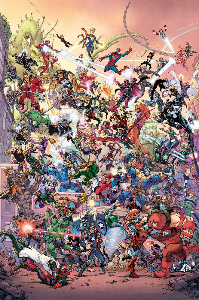 Secret Empire #1 By Nauck Party Variant Poster