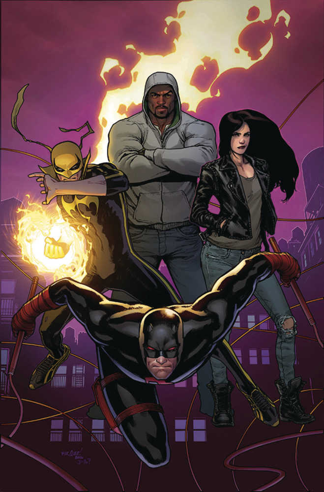 Defenders #1 By Marquez Poster