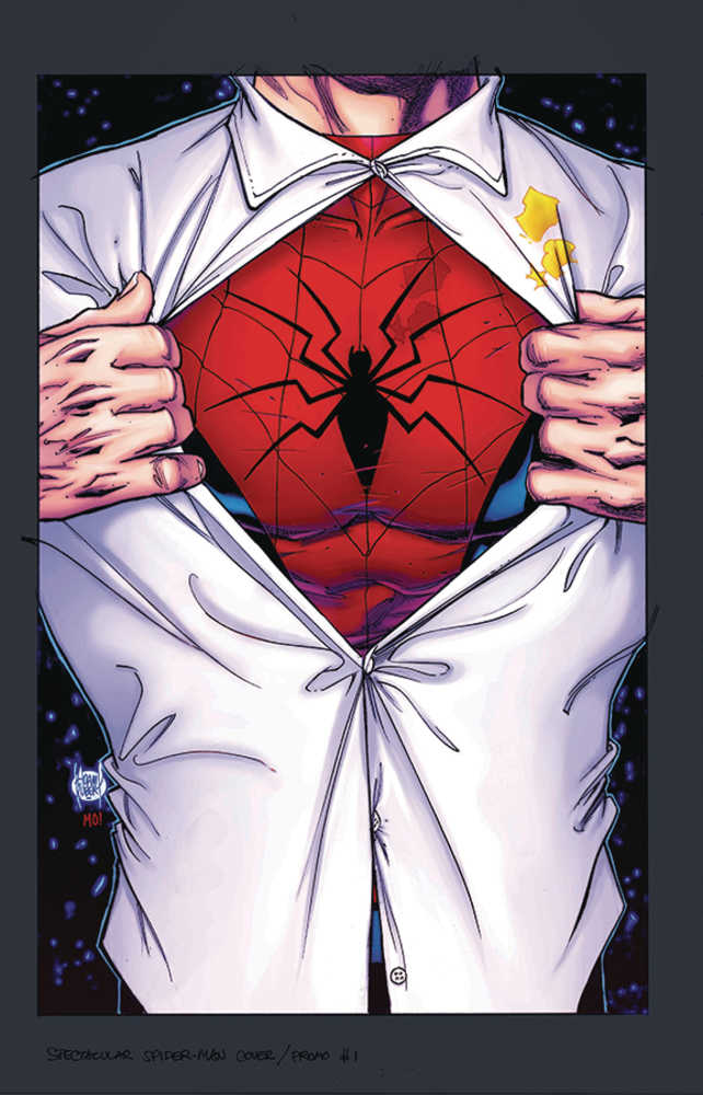 Spectacular Spider-Man #1 By Kubert Poster