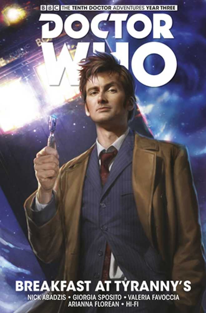 Doctor Who 10 Th Hardcover Volume 08 Breakfast At Tyrannys