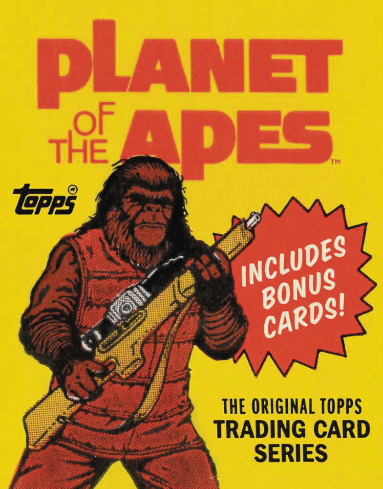 Planet Of Apes Original Topps Trading Card Hardcover 