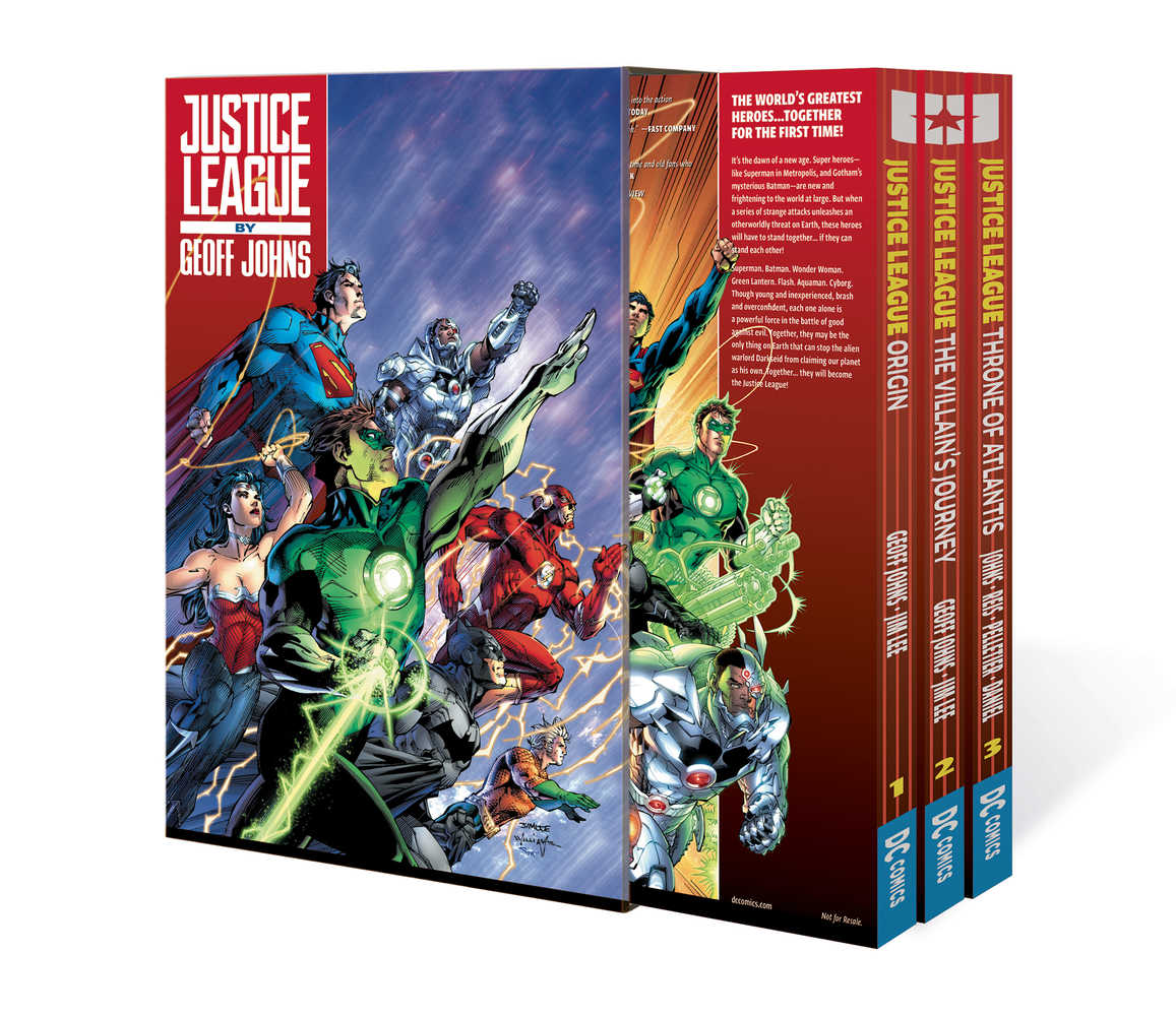 JUSTICE LEAGUE BY GEOFF JOHNS BOX SET (2025)