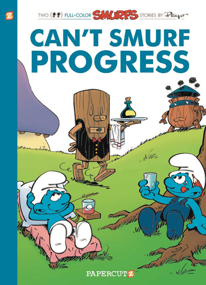 Smurfs Hardcover Volume 23 Cant Smurf Progress 